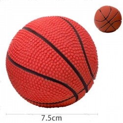 PIŁKA piszcząca dla psa gumowa duża 7,5 cm